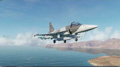 DCS 2.5 : JF-17  Landing (4k 60fps) (external view)