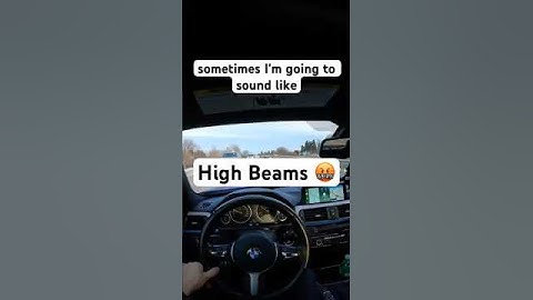 Knowing when to use your high beams folks!? 🤝