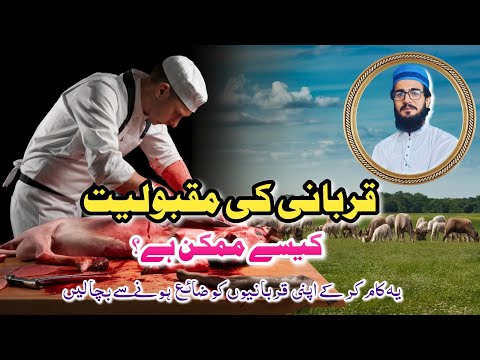 Qurbani ki maqboliyat kesy mumkin ha?،قربانی کی مقبولیت کیسے ممکن ہے؟