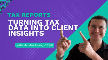 Belastingrapporten - Belastinggegevens omzetten in klantinzichten