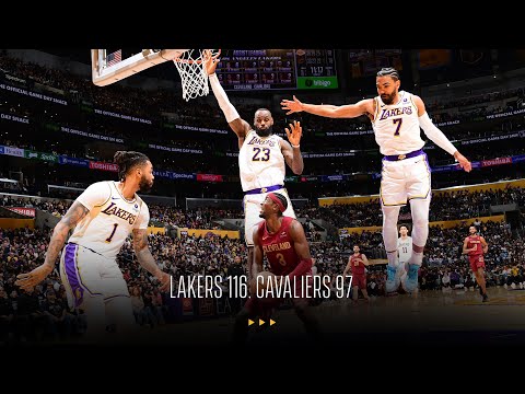 Lakers 116, Cavaliers 97: Lakers get 9th win in last 10 games