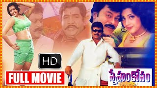 Sneham Kosam || Superhit Movie || Chiranjeevi, Meena || Telugu Full Movies