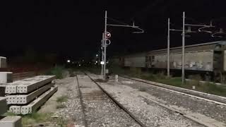 [12 Novembre 2024 Ore 18:57:12 Partenza E652 160 MIR Da Sarno Salerno Campania Italia Serale Night]