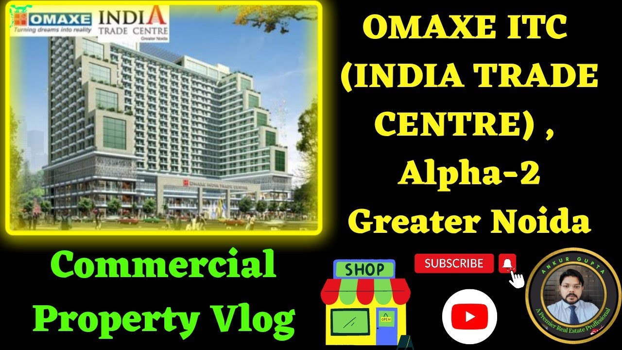 OMAXE ITC, Alpha 2 Greater Noida Vlog Ultra Commercial Complex with
