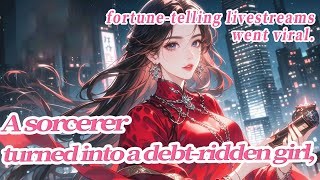 [fulfilling story]A sorcerer turned into a debt-ridden girl，fortune-telling livestreams went viral.
