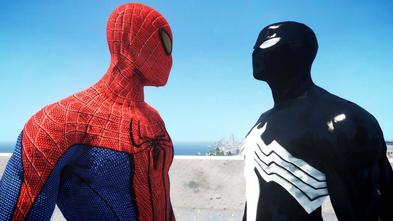 The Amazing SpiderMan VS Black Spiderman  YouTube