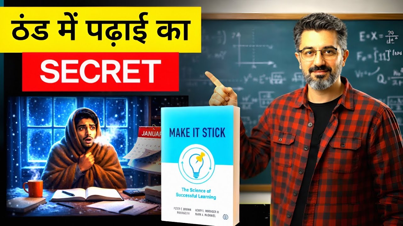 पढ़ाई का सबसे बड़ा झूठ जो स्कूल–कॉलेज नहीं बताते | Make It Stick Book Summary in Hindi