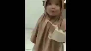 Lucunya anak2 kecil sebut pak prabowo