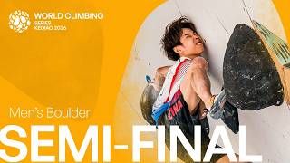 Mens Boulder Semifinal  Keqiao 2026