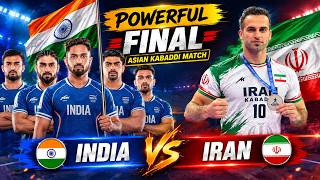 Final - Iran vs India | Asian Kabaddi Match 2026 Live | Asian Sports Tournment 2026 screenshot 4