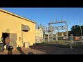 Walking through a decommissioned HV switchyard at an old mining company in Northern California.