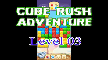 Cube Rush Adventure Gameplay - Level 3 | DefSol Gaming #defsolgaming #ytgaming