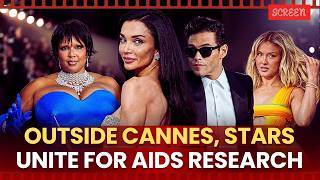 Outside The Cannes Film Festival, Hollywood Stars Gather For Star-Studded HIV/AIDS Charity Gala