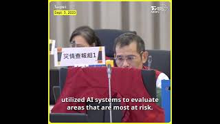 Taipei utilizes parks, AI systems for risk detection and prevention of floods