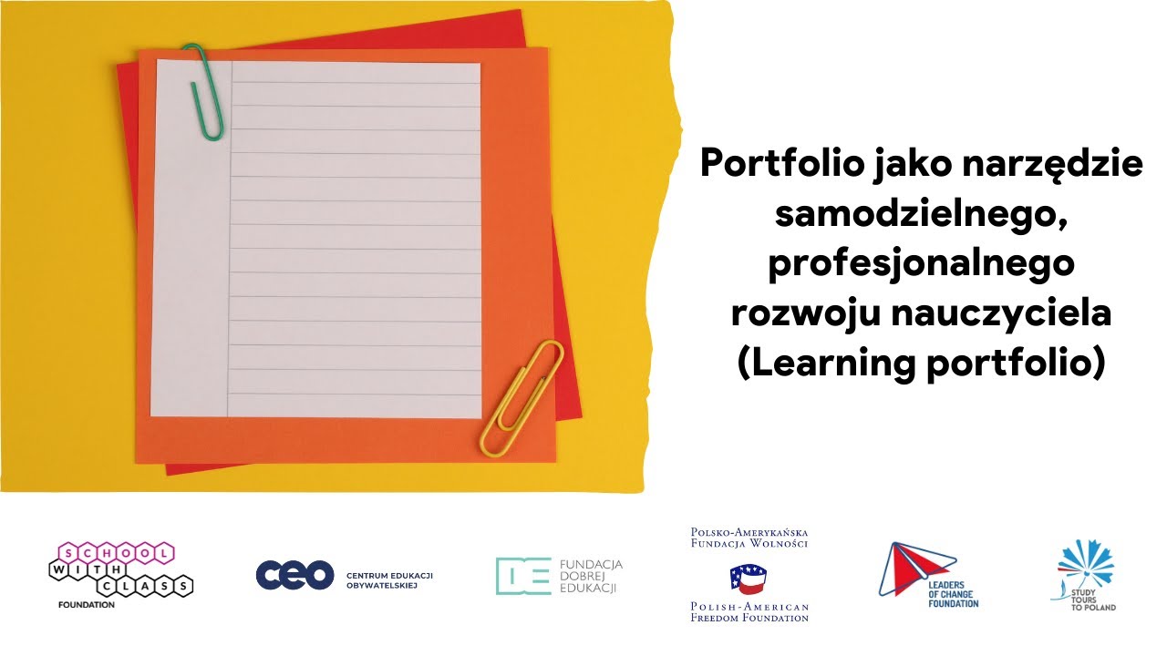 Portfolio jako narzędzie samodzielnego, profesjonalnego rozwoju