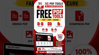 All-in-One PDF Toolkit | Free PDF Tools for Students & Professionals | SG PDF Tools