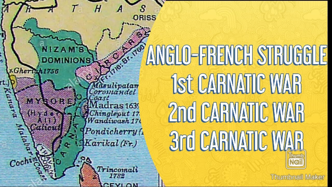 write an essay on anglo french struggle in karnataka