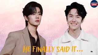 He Always Knows When I’m Not Okay” – Xiao Zhan on Wang Yibo #XiaoZhan #wangyibo