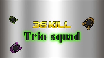 35 Kill Trio Squad!!! 1st Daily Lbs | Surviv.io Cobalt Mode ft ugo + taree