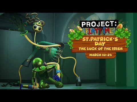 Project Playtime - St. Patrick's Day Update Main Menu 