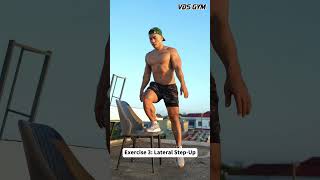 nkle Pain Fast 💪🦶 4 Exercises to Strengthen Your Ankles! #shorts #fitness