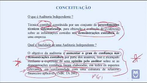 Qual a diferença entre o objetivo do objeto da auditoria?