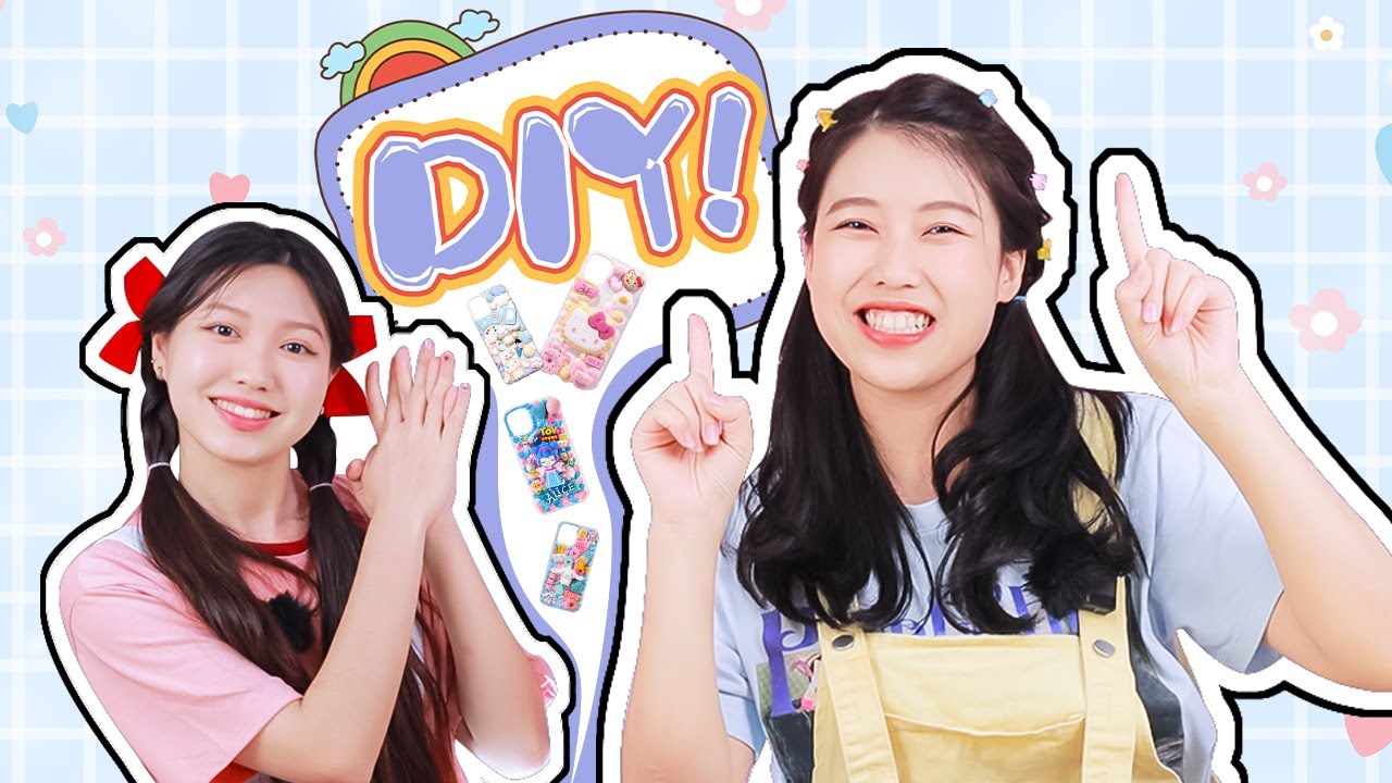 DIY超可愛奶油手機殼！DIY Phone Case | GoPanda