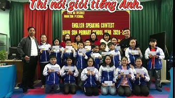 Tổng kết năm học 2020 - 2021 _ Trường tiểu học Hoàn Sơn