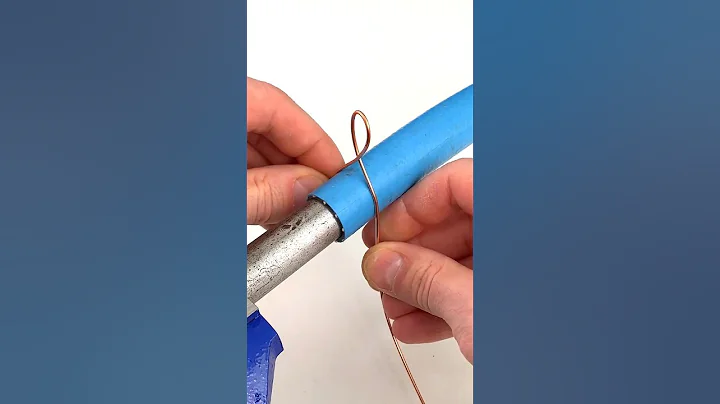 A reliable hose clamp made of wire with your own hands! #diy #tips #hose clamp #asmr