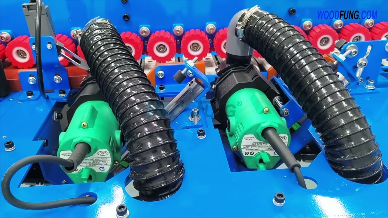 MY07C MAX mini automatic edge banding bander machine with radius edge trimming