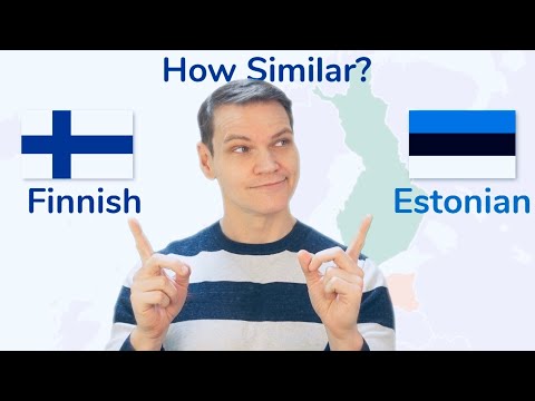 वीडियो: क्या एस्टोनियाई फिनिश से कठिन है?