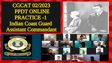 PPDT CGCAT 02/2023 ONLINE PRACTICE #ssb #defence #icg