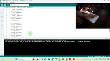 Practica 14 con Arduino UNO Semaforo de dos vias, paso peatonal activado por boton reducido