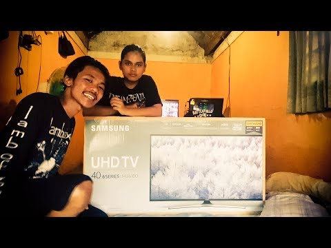 Unboxing Dan First Impressions Samsung UHD TV 40 Inch 6 Series MU6100