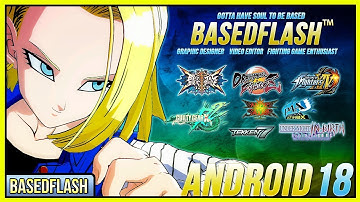 DRAGON BALL FighterZ ANDROID 18 Solo Combo with 214(M) No.17 follow up (NO ASSIST) (BNB BASIC COMBO)