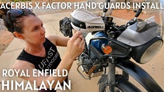 Acerbis X Factor Hand Guards Install, Royal Enfield Himalayan