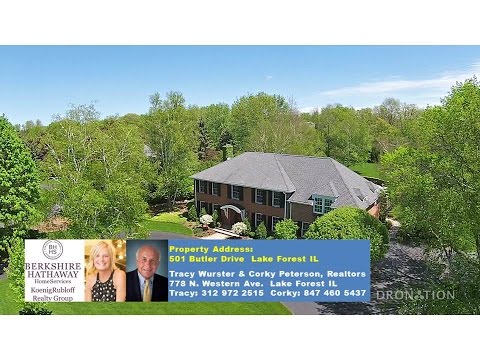 501 Butler Drive, Lake Forest, IL home video tour