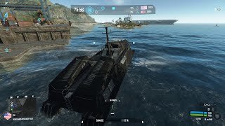 Crysis Wars Multiplayer Battle on CryServ - Beach Round 1