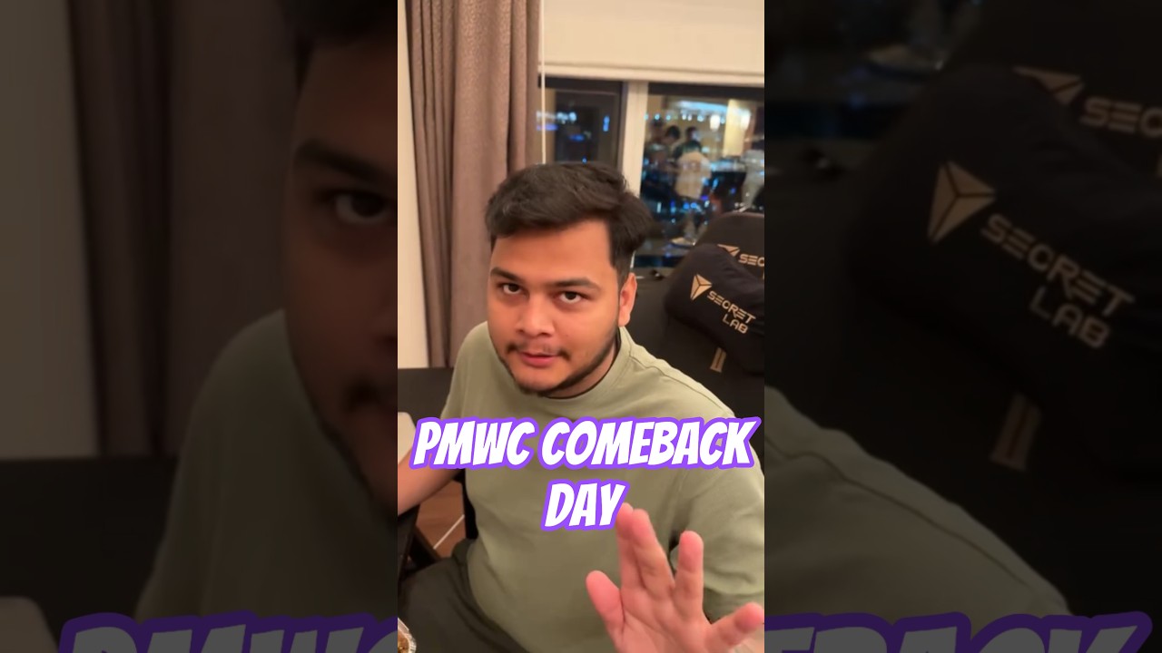CR7 HORAA REACTS ON HORAA ESPORTS PMWC GRAND FINALS COMEBACK DAY 🔥☺️ 