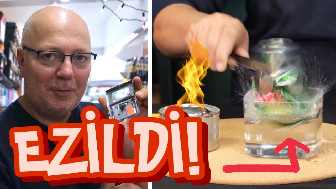 BİR MİLYONCU ÜRÜNLERİYLE DENEYLER YAPTIM (EVDE DENEYEBİLİRSİNİZ)