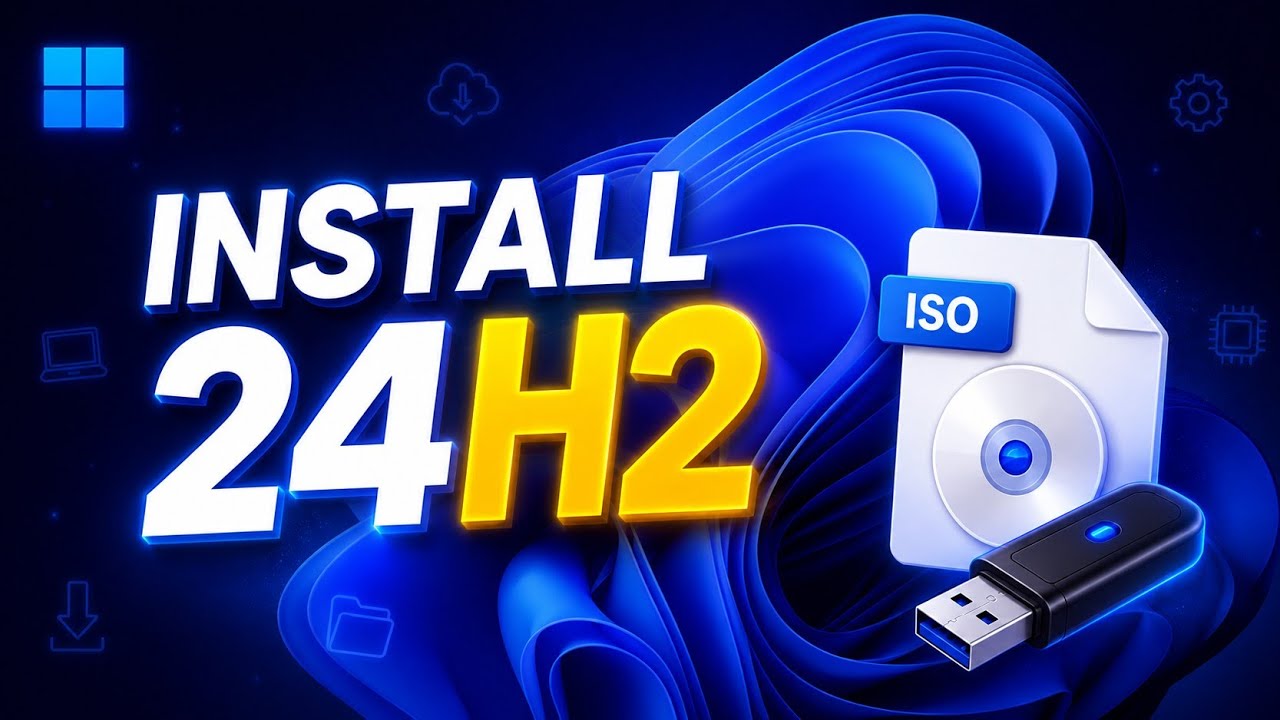 Windows 11 24H2: How to Download & Install ISO File - YouTube