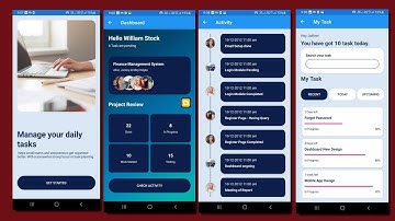 Task manager UI Designs