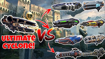 🔥All Titan Beta Weapons Vs New Ultimate Cyclone! 🌀 Comparison - war robots - ArpitWR
