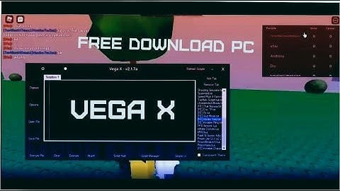 Vega X v2.2 1 | Exploit Roblox | Free Roblox Executor Hack Cheat | Tutorial