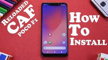 Reloaded-CAF | Pocophone F1 | Another Great Custom Rom | Stock AOSP Experience | Smartphone2torials