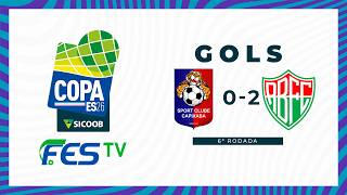 GOLS - SC BRASIL CAPIXABA 0x2 RIO BRANCO FC - COPA ES SICOOB 2026