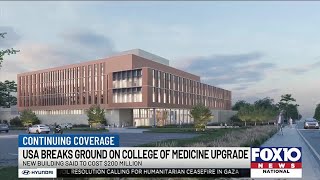 USA breaks ground on $200-Million College of Medicine building