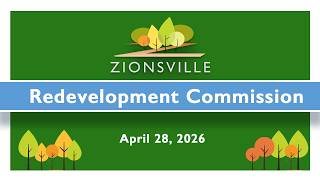4/28/2026 Zionsville Redevelopment Commission