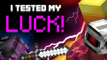 I Tested my LUCK... (Hypixel Skyblock)