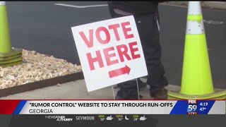 Famous "Rumor Control" website to stay through Georgia run-offs Net Worth